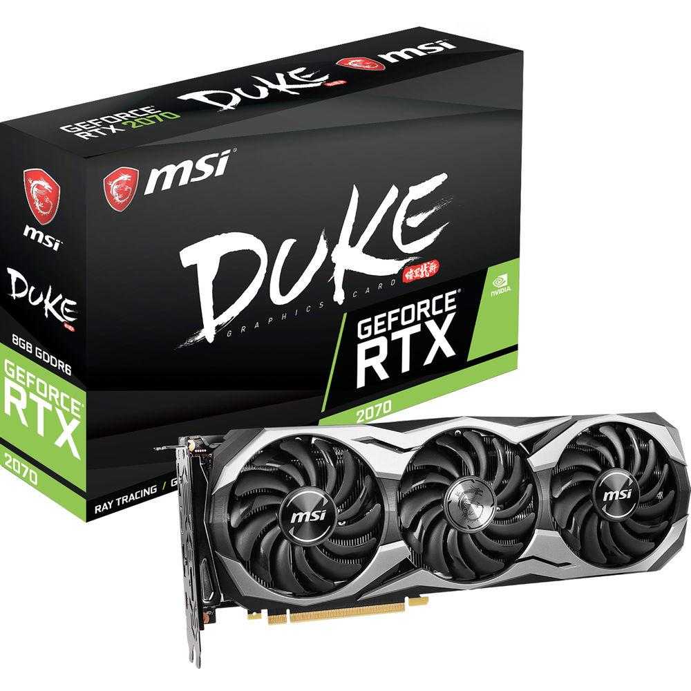 MSI GeForce RTX 2070 DUKE OC Graphics Card