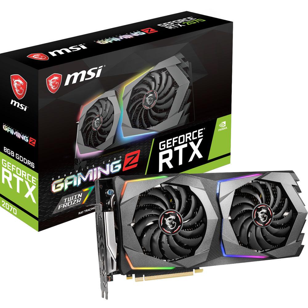 MSI GeForce RTX 2070 GAMING Z Graphics Card