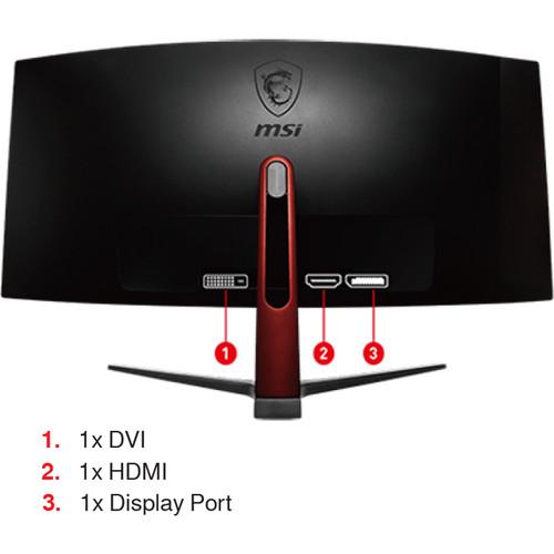 MSI Optix MAG341CQ 34" 21:9 Curved LCD Gaming Monitor