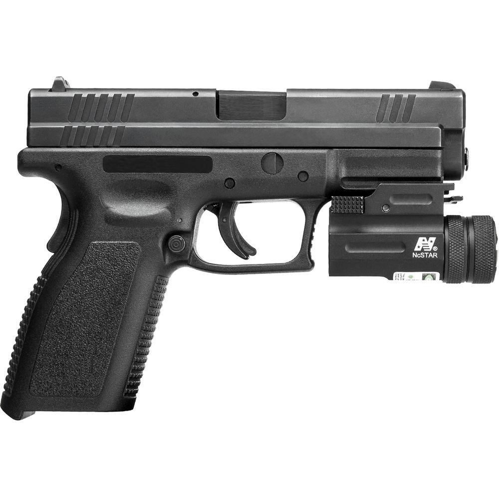 NcSTAR AQPTLMG Ultra Compact Green Pistol Laser with Quick Release Weaver Mount