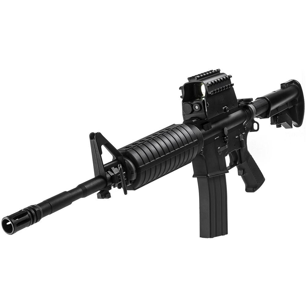 NcSTAR Tri-Rail Green Dot Reflex Sight with Red Laser