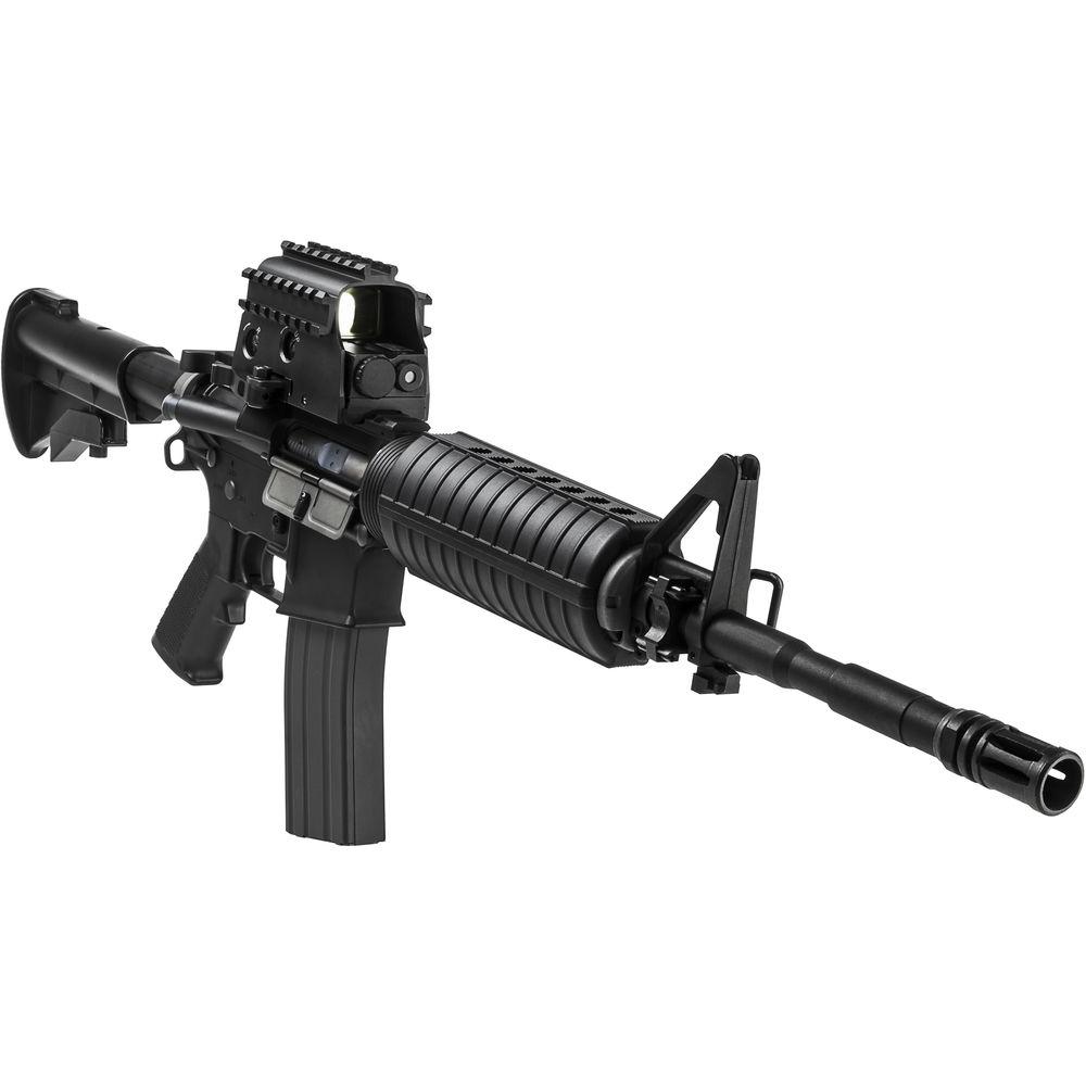 NcSTAR Tri-Rail Green Dot Reflex Sight with Red Laser