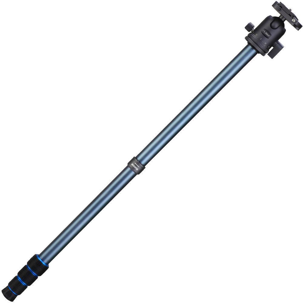 Nest Tripods NT-TL65-AL Traveler Series 65.4" Aluminum Tripod Monopod with Quick Release Ball Head