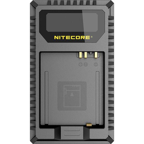 Nitecore UL109 Dual-Slot USB Charger for Leica BP-DC15-E Battery