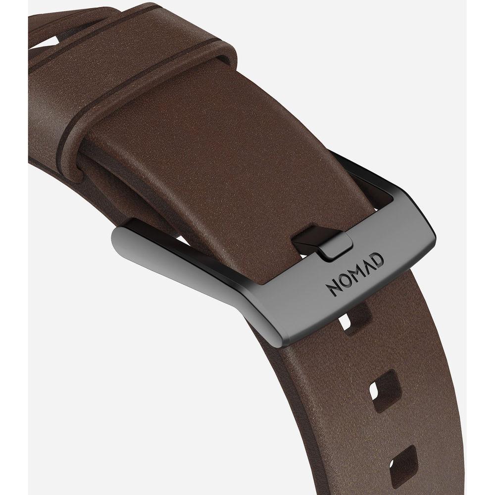 Nomad Modern Leather Watch Strap for 38mm 40mm Apple Watch