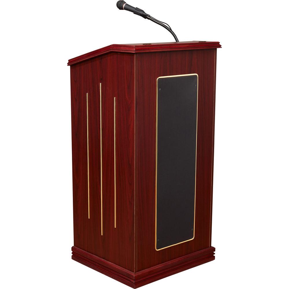 Oklahoma Sound Prestige Sound Lectern with Rechargeable Battery & Wireless Headset Mic