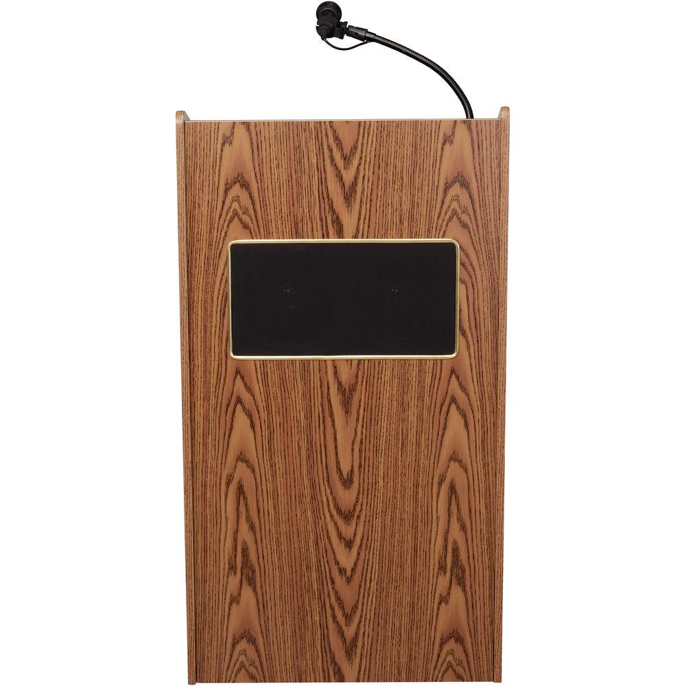 Oklahoma Sound The Aristocrat Sound Lectern with Rechargeable Battery & Wireless Headset Mic