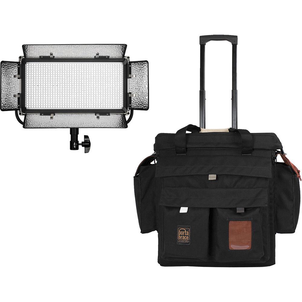 Porta Brace Wheeled Carrying Case for 3 MW8 Ikan Mylo Light Kit