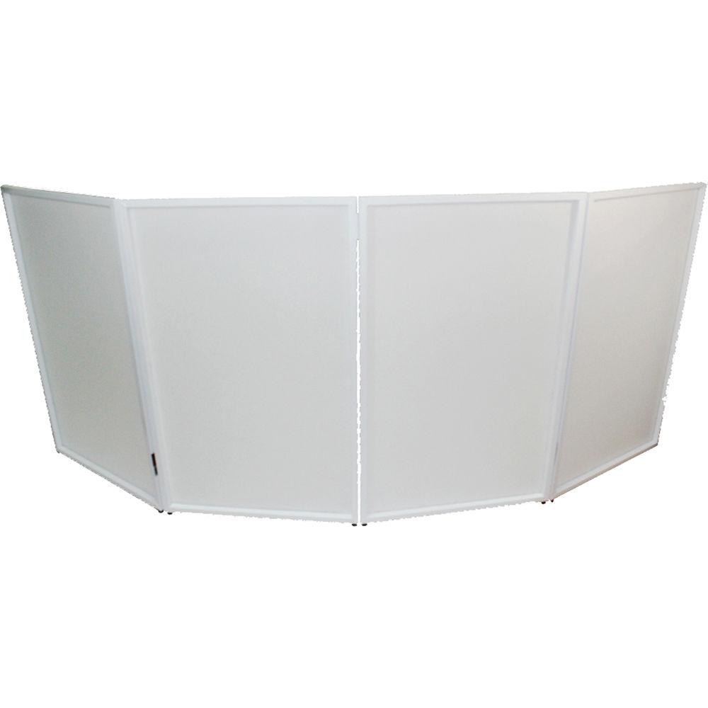 ProX DJ Facade - Aluminum 4-Panel Scrim Package with Bag and Black White Scrims