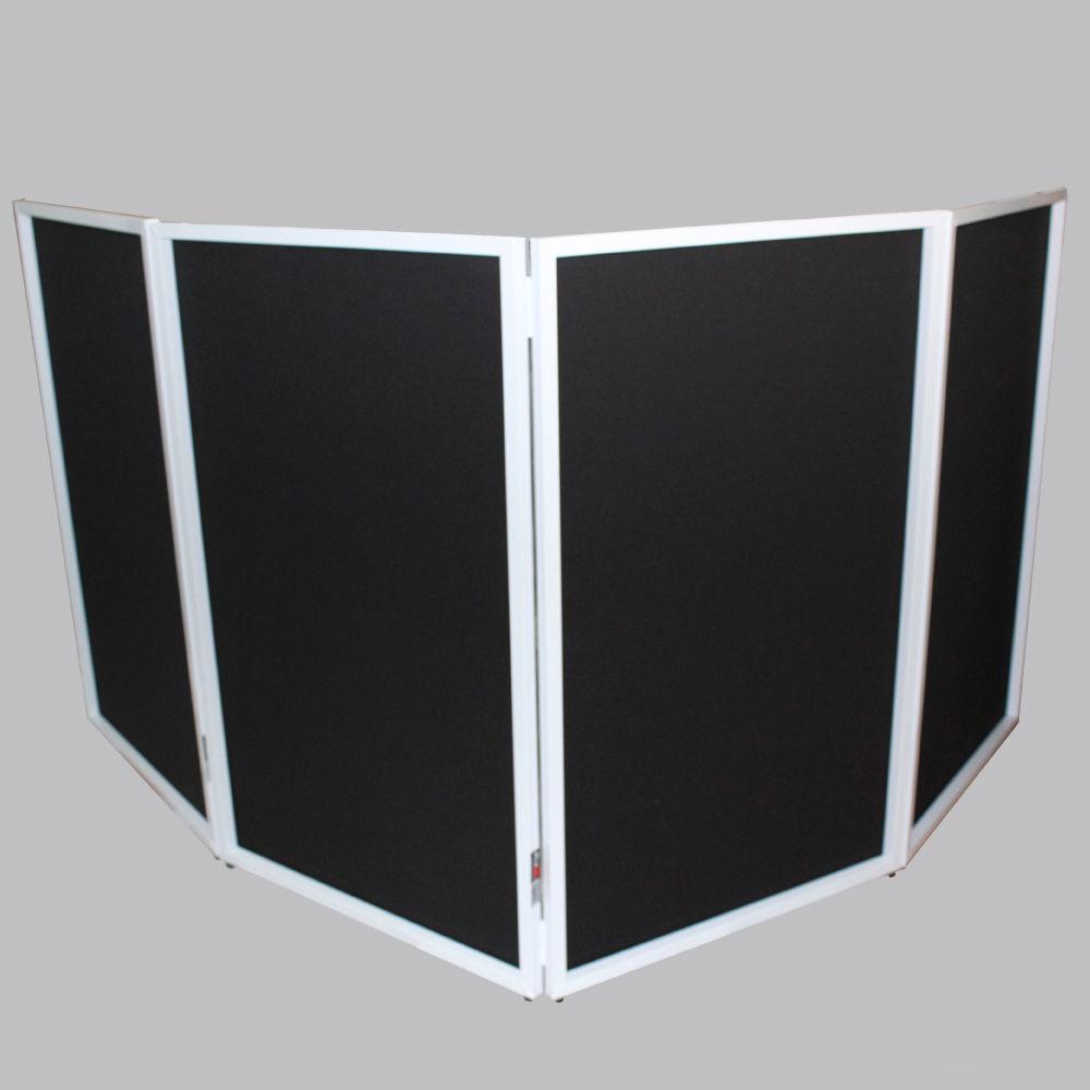 ProX DJ Facade - Aluminum 4-Panel Scrim Package with Bag and Black White Scrims