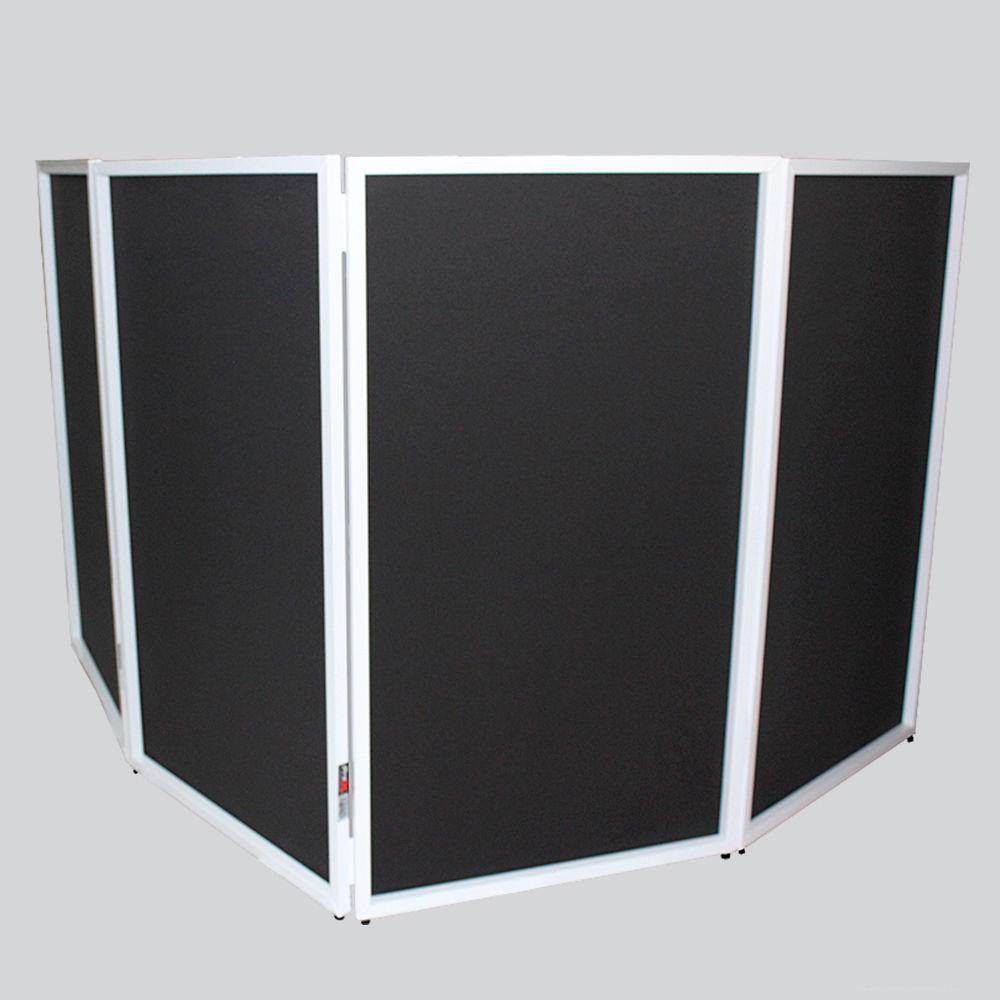 ProX DJ Facade - Aluminum 4-Panel Scrim Package with Bag and Black White Scrims