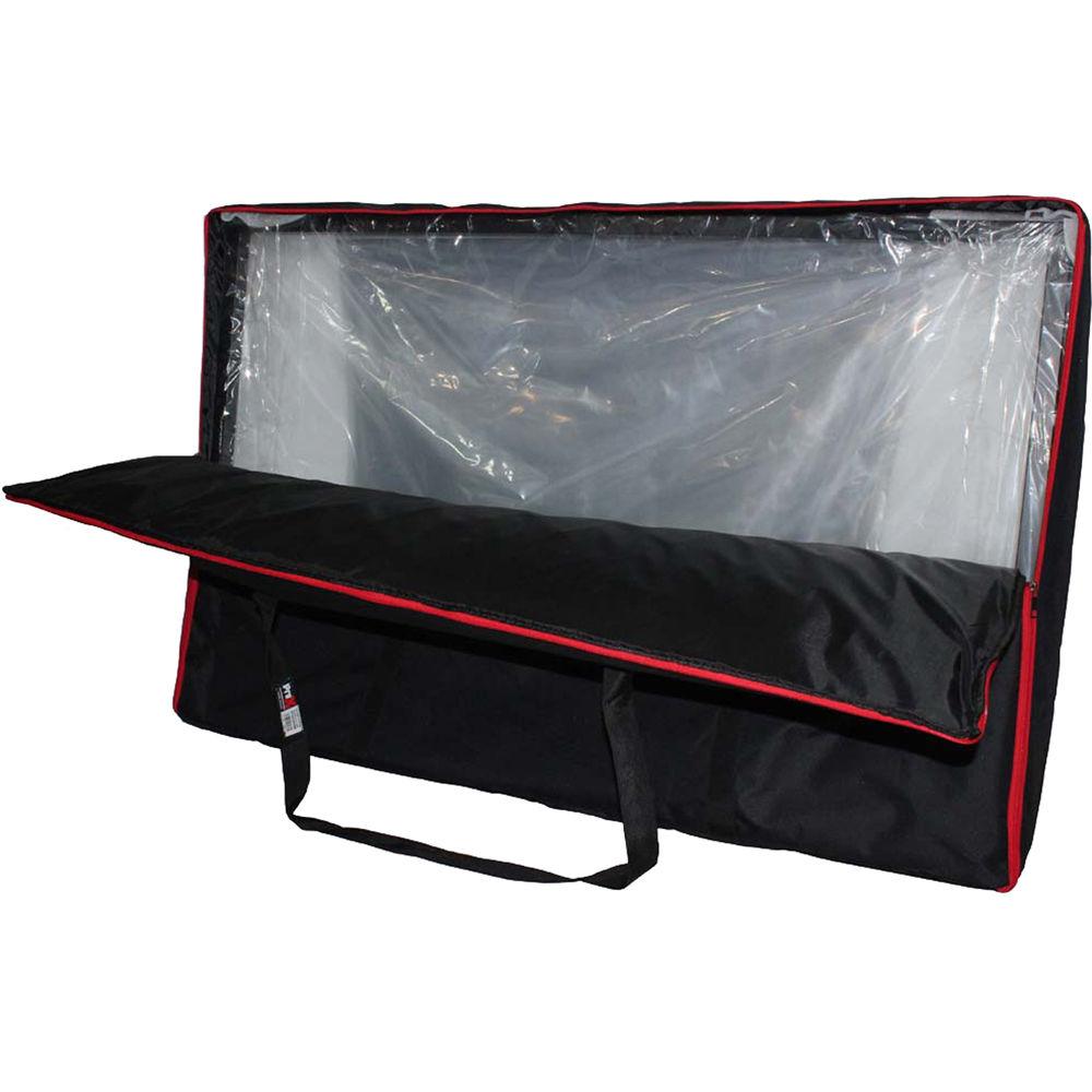 ProX DJ Facade - Aluminum 4-Panel Scrim Package with Bag and Black White Scrims