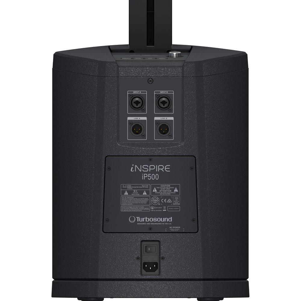 Turbosound iNSPIRE iP500 V2 - Powered Column Loudspeaker with 8" Subwoofer