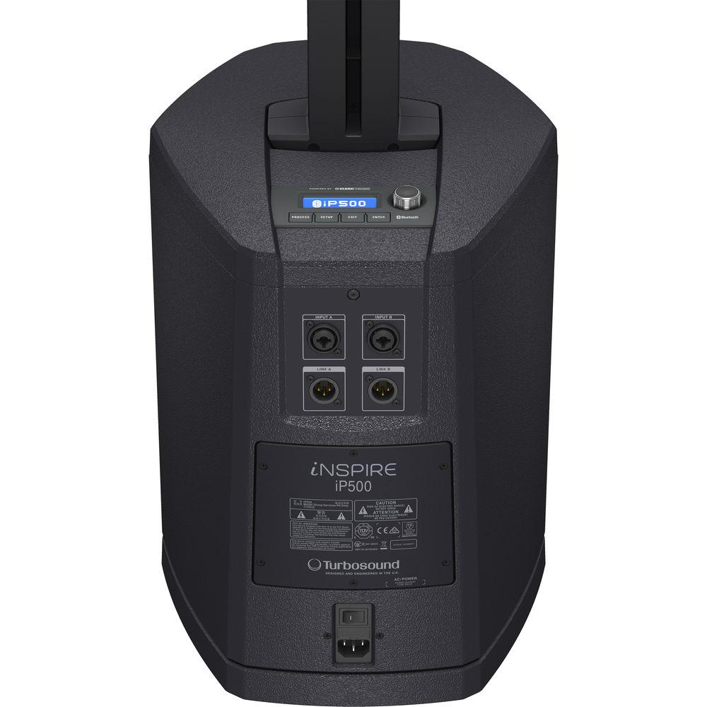 Turbosound iNSPIRE iP500 V2 - Powered Column Loudspeaker with 8" Subwoofer