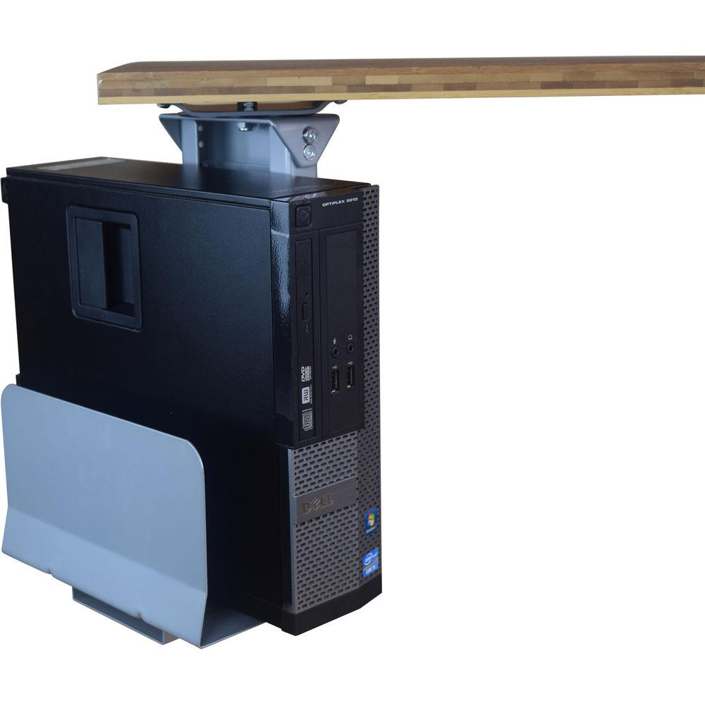 Uncaged Ergonomics Swiveling Under-Desk CPU Holder