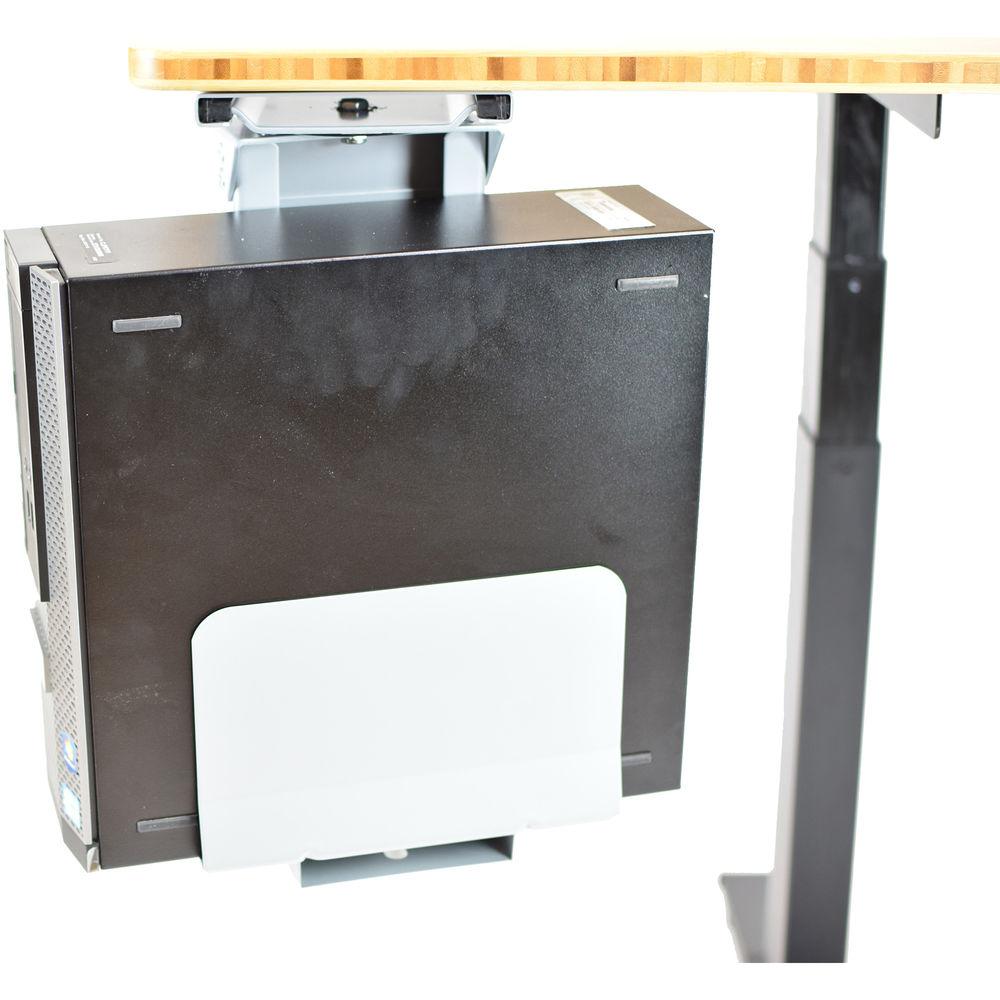 Uncaged Ergonomics Swiveling Under-Desk CPU Holder
