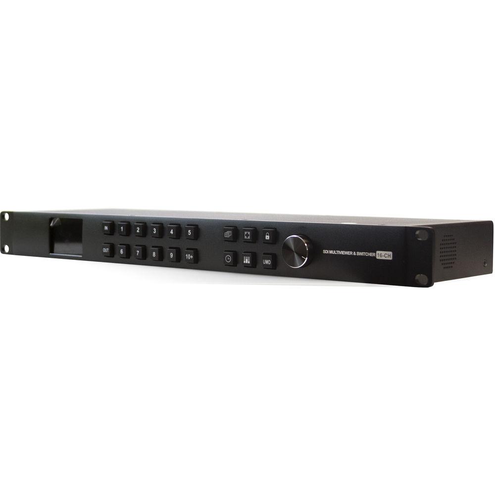 ViewZ Dual-Mode 16-Channel SDI Multi-Viewer and Matrix Switcher