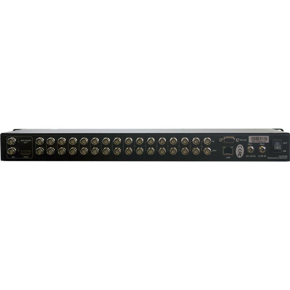 ViewZ Dual-Mode 16-Channel SDI Multi-Viewer and Matrix Switcher