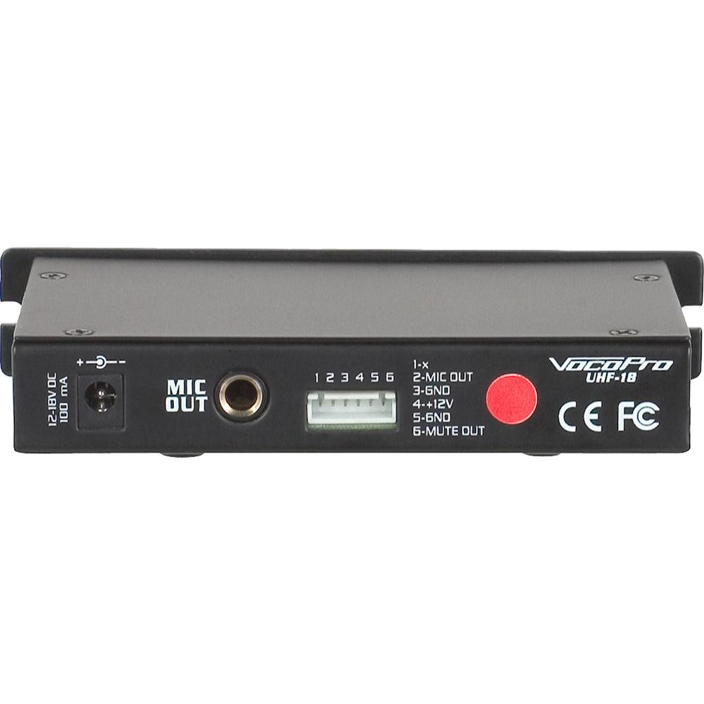 VocoPro UHF-18-M-Diamond Single-Channel Handheld Wireless Microphone System