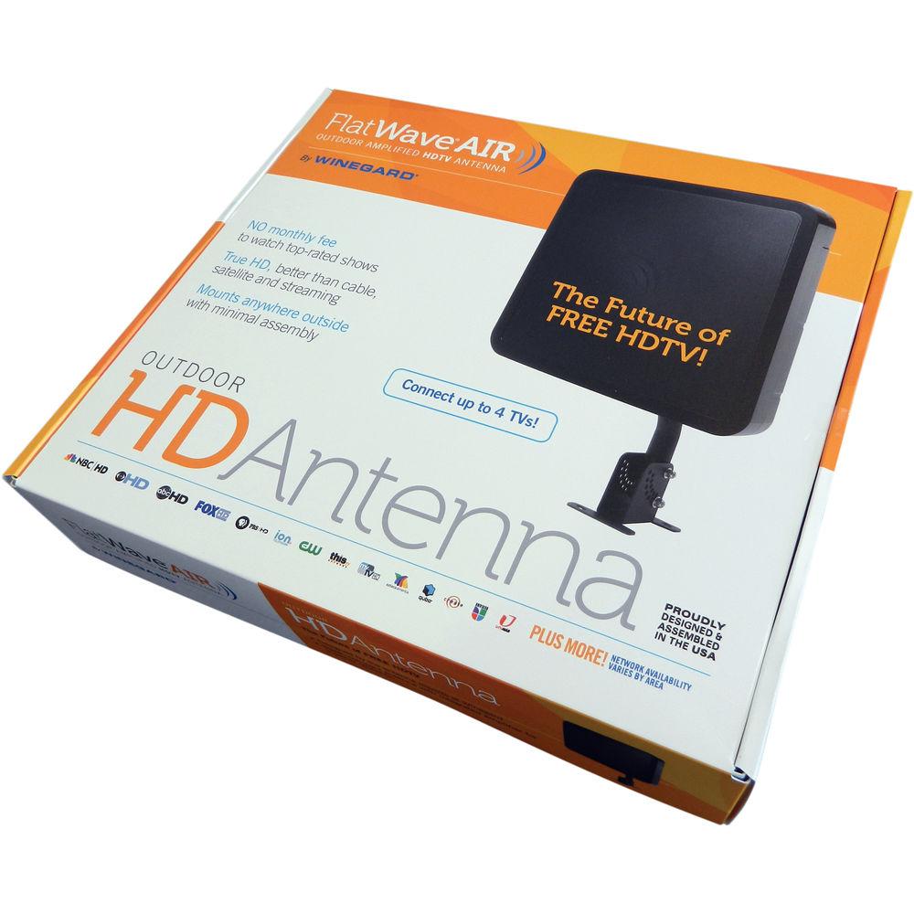 Winegard FlatWave Air Amplified Outdoor Attic HDTV Antenna