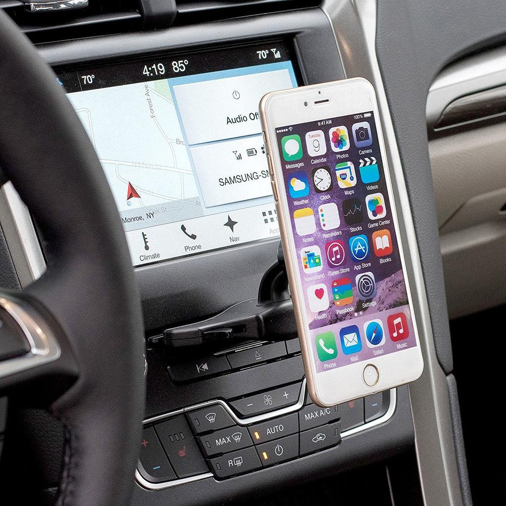 WizGear Universal CD Slot Magnetic Car Mount for Smartphones