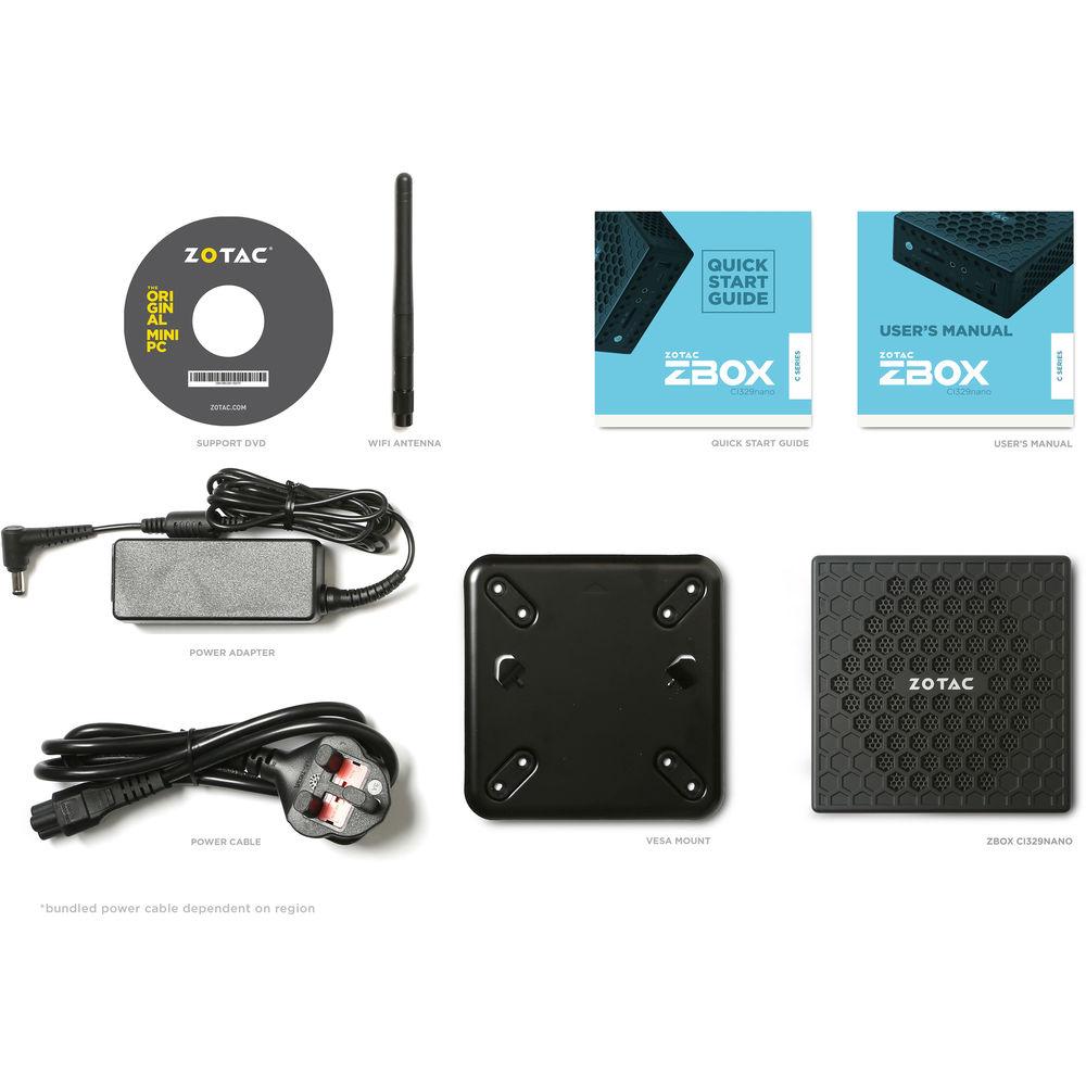 ZOTAC CI329 nano Mini Desktop Computer
