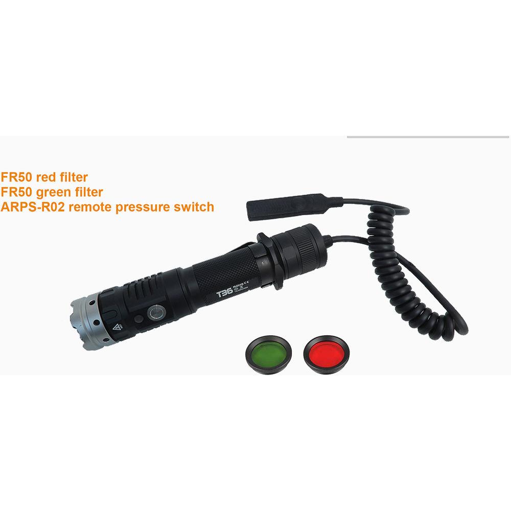 Acebeam T36 Rechargeable LED Flashlight Hunting Kit