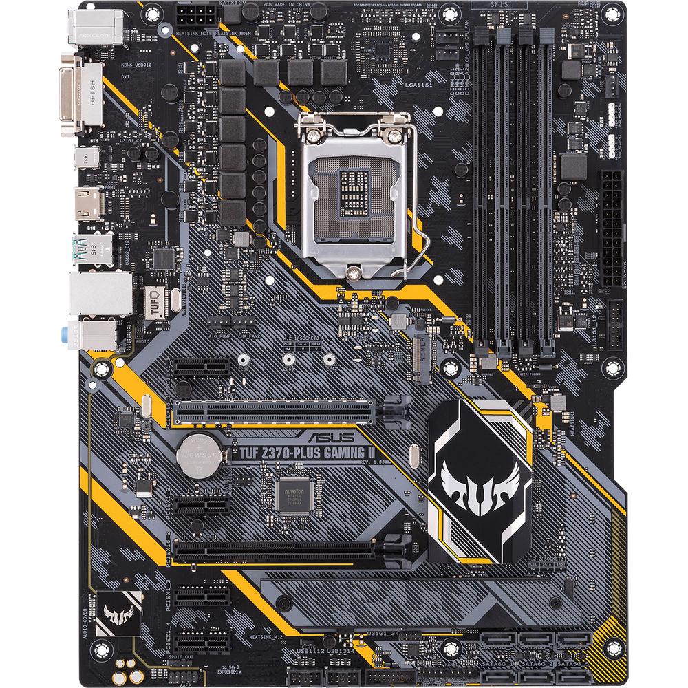 ASUS TUF Z370-Plus Gaming II LGA 1151 ATX Motherboard