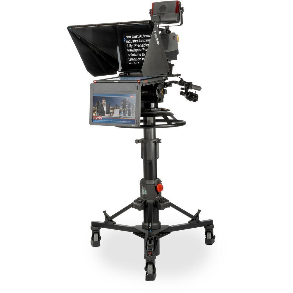 Autoscript Epic-IP 15" Prompt Monitor with VITC Support and Integrated 15" Talent Monitor Kit