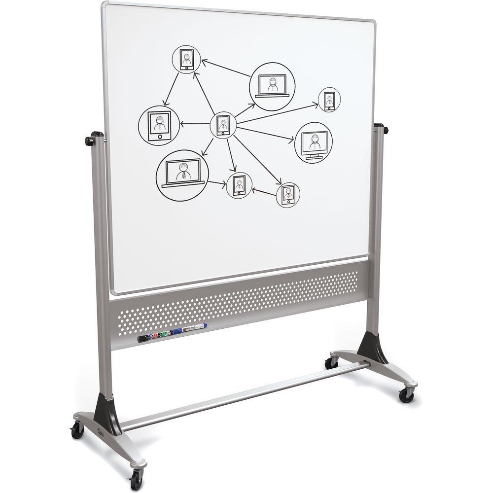 Best Rite Platinum Mobile Reversible Markerboard
