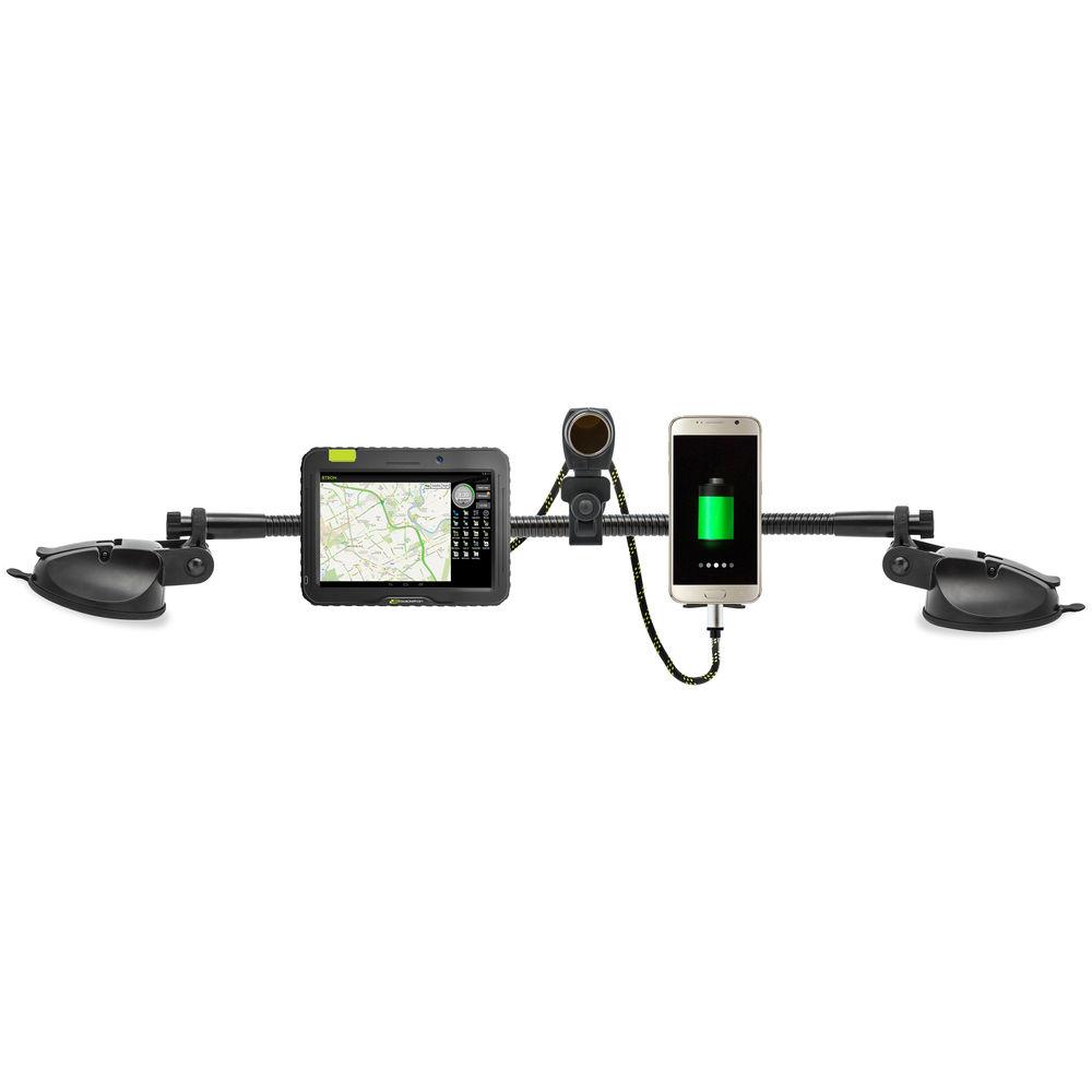 Bracketron 3-Port Power Rack for Select Smartphones and Portable Devices