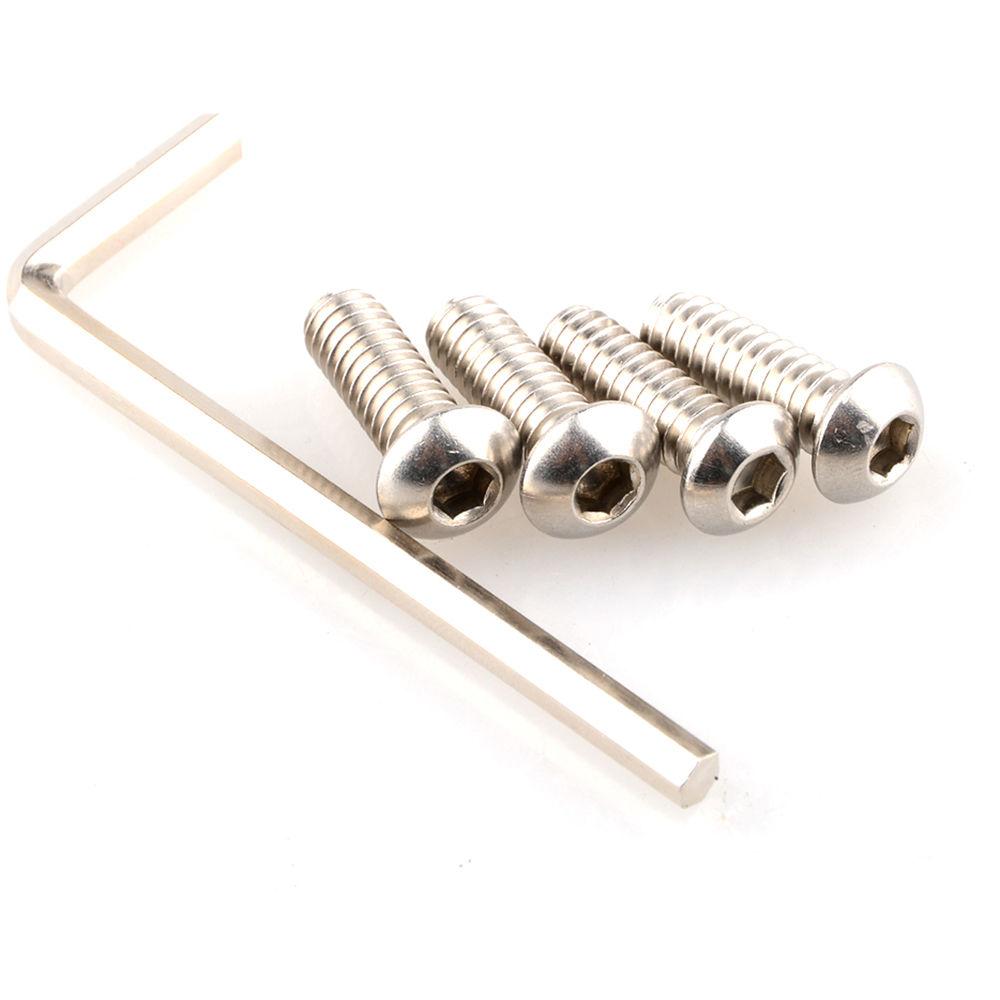 CAMVATE 1 4"-20 Hex Button Cap Adapter Set for Rigs and Cages