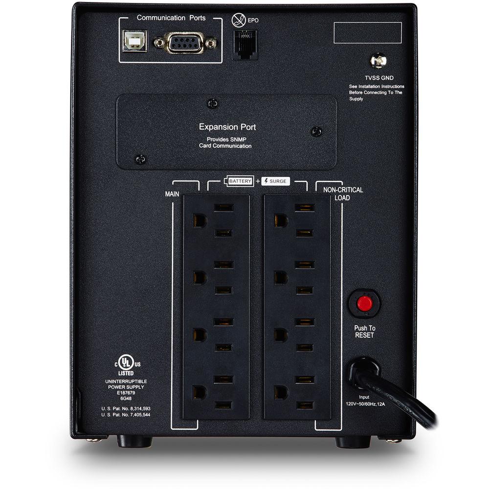 CyberPower TAA UPS PureSineWave 1500Va 1050W,Nema 515P,6