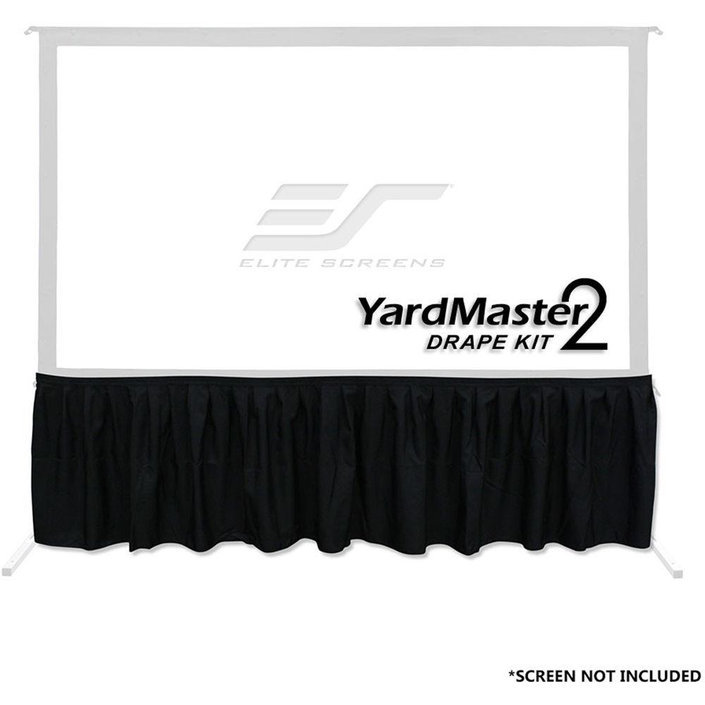 Elite Screens Drape Kit For Yard Master2 Dual 90"-135" Models