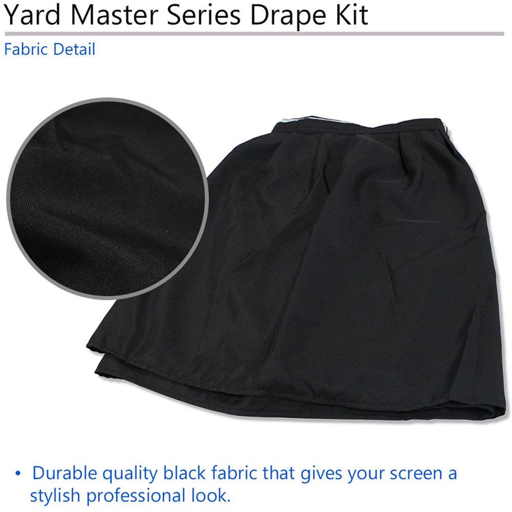 Elite Screens Drape Kit For Yard Master2 Dual 90"-135" Models
