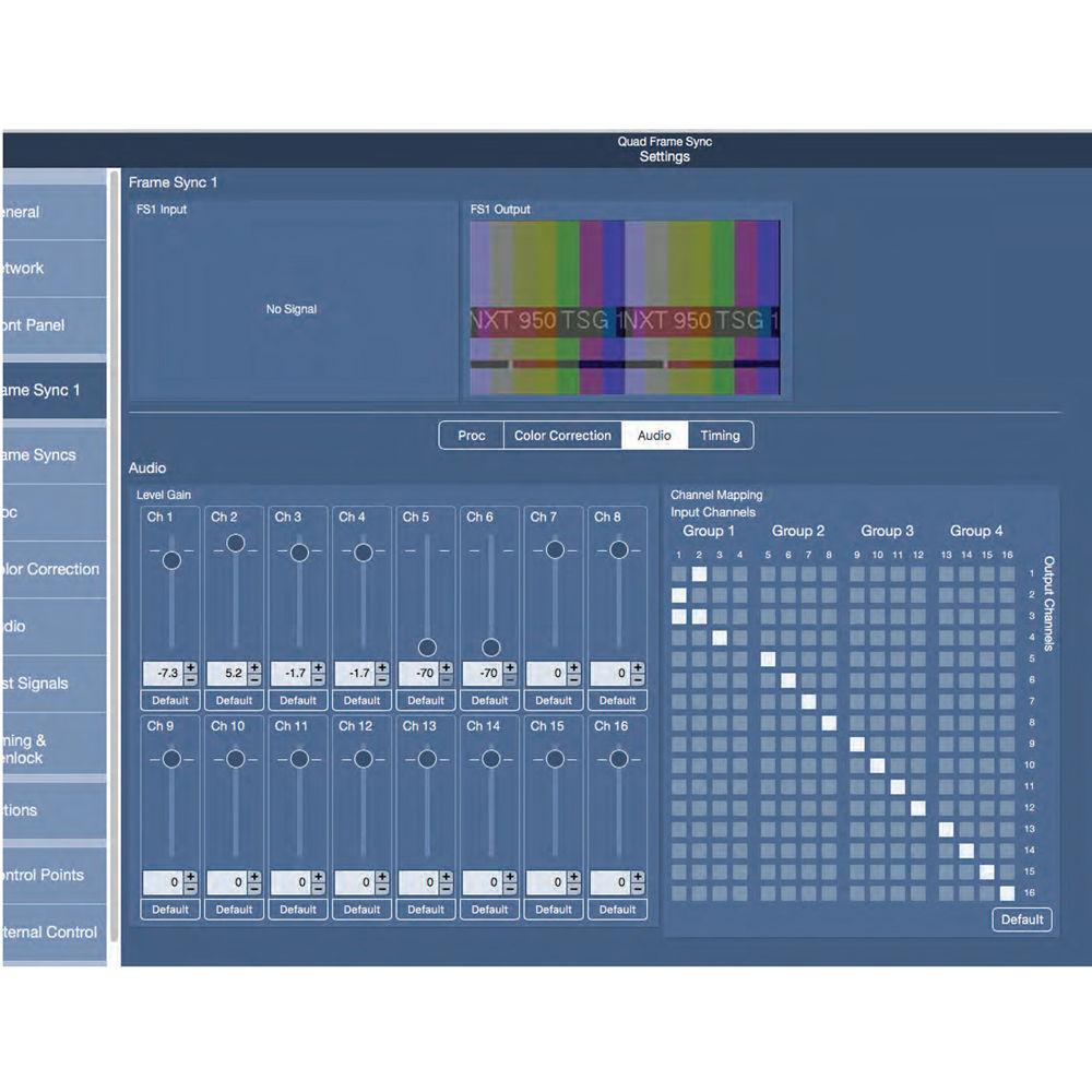 Ensemble Designs BrightEye NXT 910 4-Channel HDMI SDI Frame Synchronizer with HDCP