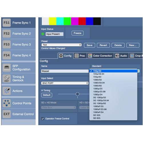 Ensemble Designs BrightEye NXT 910 4-Channel HDMI SDI Frame Synchronizer with HDCP