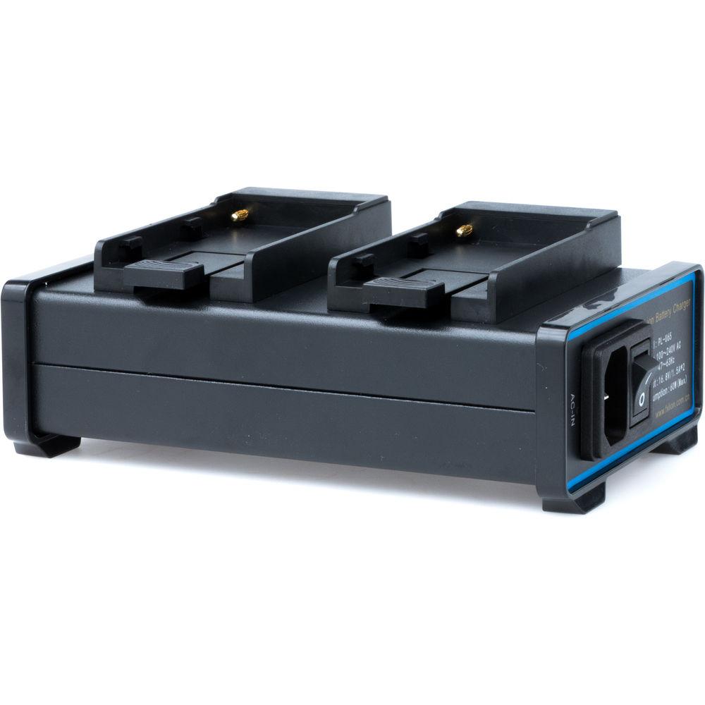 Fxlion Dual-Channel Deck Li-Ion Charger for Sony BP-U Batteries
