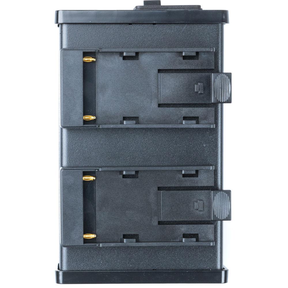 Fxlion Dual-Channel Deck Li-Ion Charger for Sony BP-U Batteries