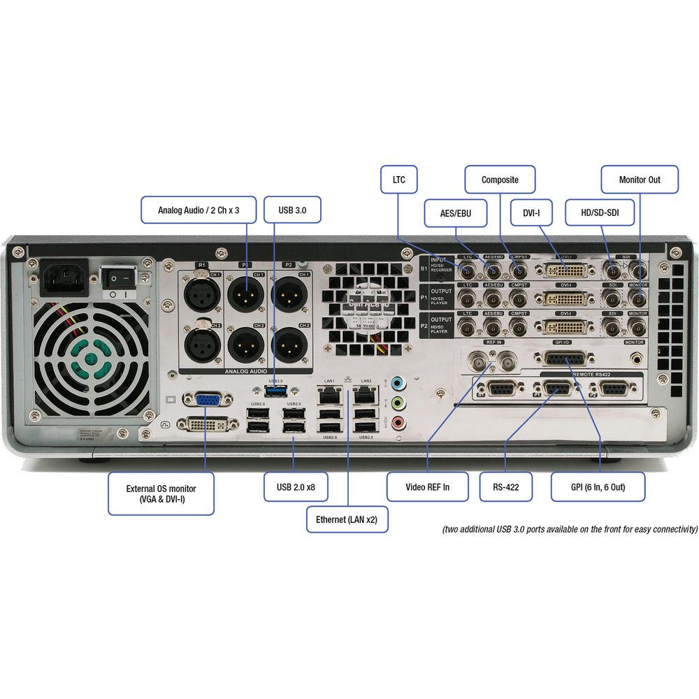 Grass Valley T2 Elite 2 Digital Recorder and Player