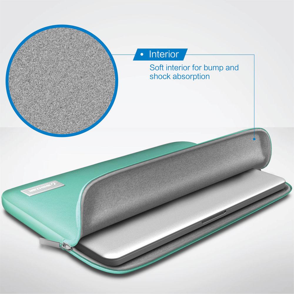 iBenzer 13.3" Neoprene Protective Laptop Sleeve with Accessory Pocket