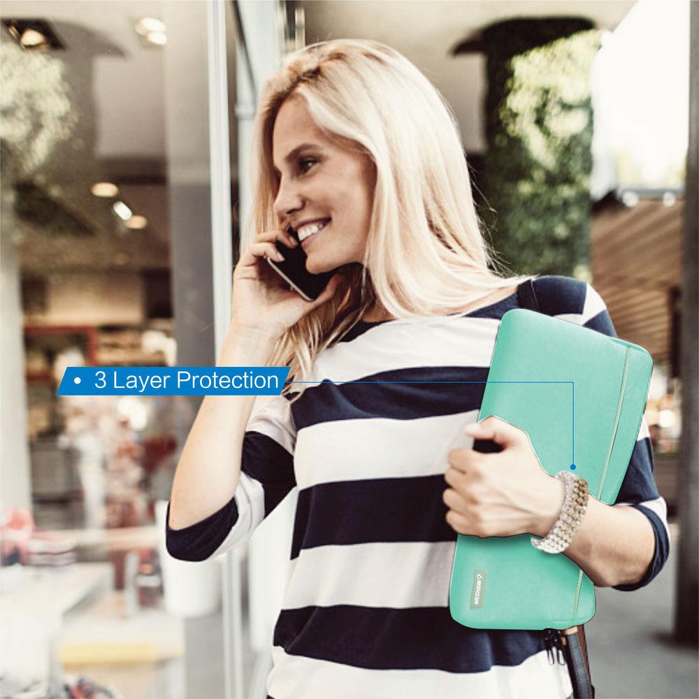 iBenzer 13.3" Neoprene Protective Laptop Sleeve with Accessory Pocket