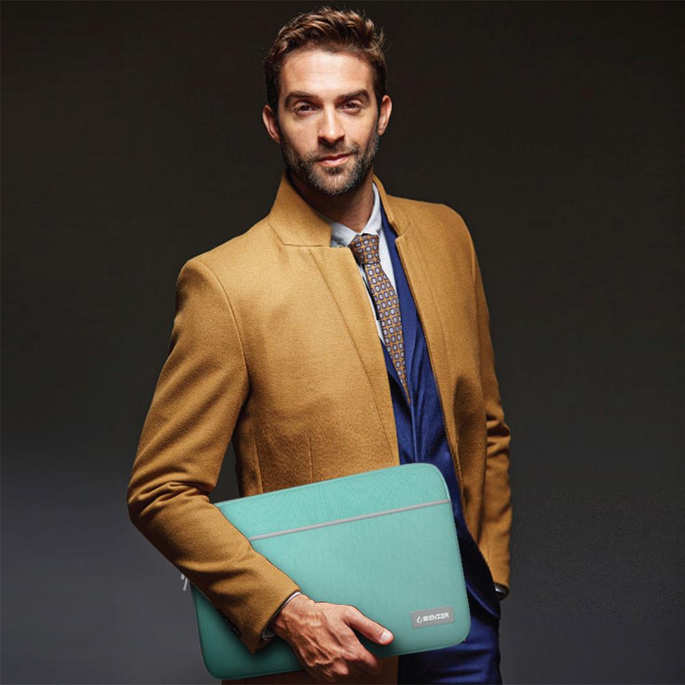 iBenzer 13.3" Neoprene Protective Laptop Sleeve with Accessory Pocket