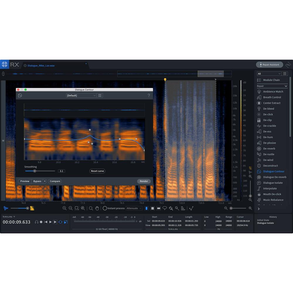 iZotope RX 7 Advanced - Audio Restoration and Enhancement Software