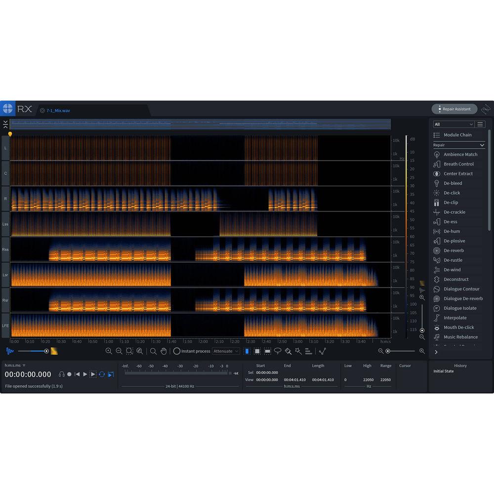 iZotope RX 7 Advanced - Audio Restoration and Enhancement Software