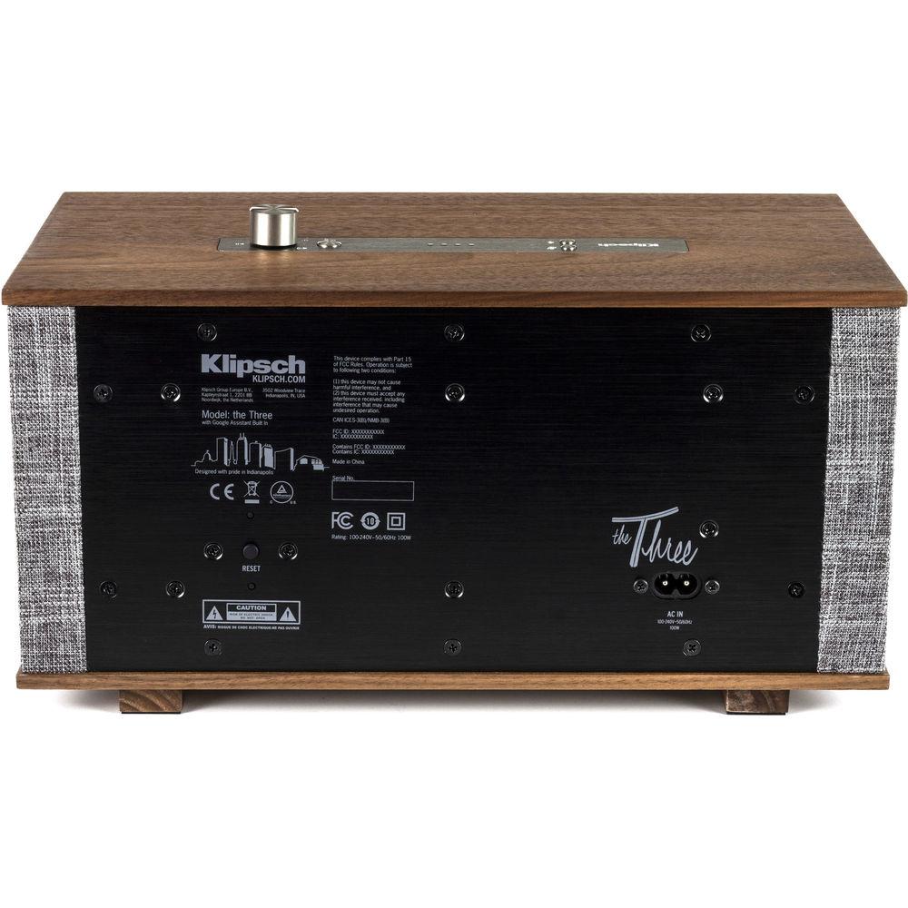 Klipsch The Three Wireless Speaker with Google Assistant