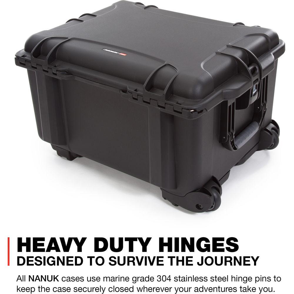 Nanuk 960 Waterproof Hard Case with Wheels for Black Magic URSA