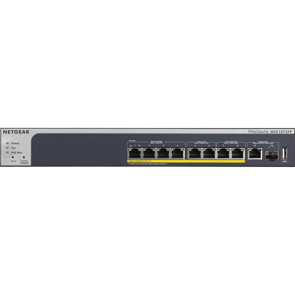 Netgear MX510TXPP 8 Port Gigabit PoE Managed Switch