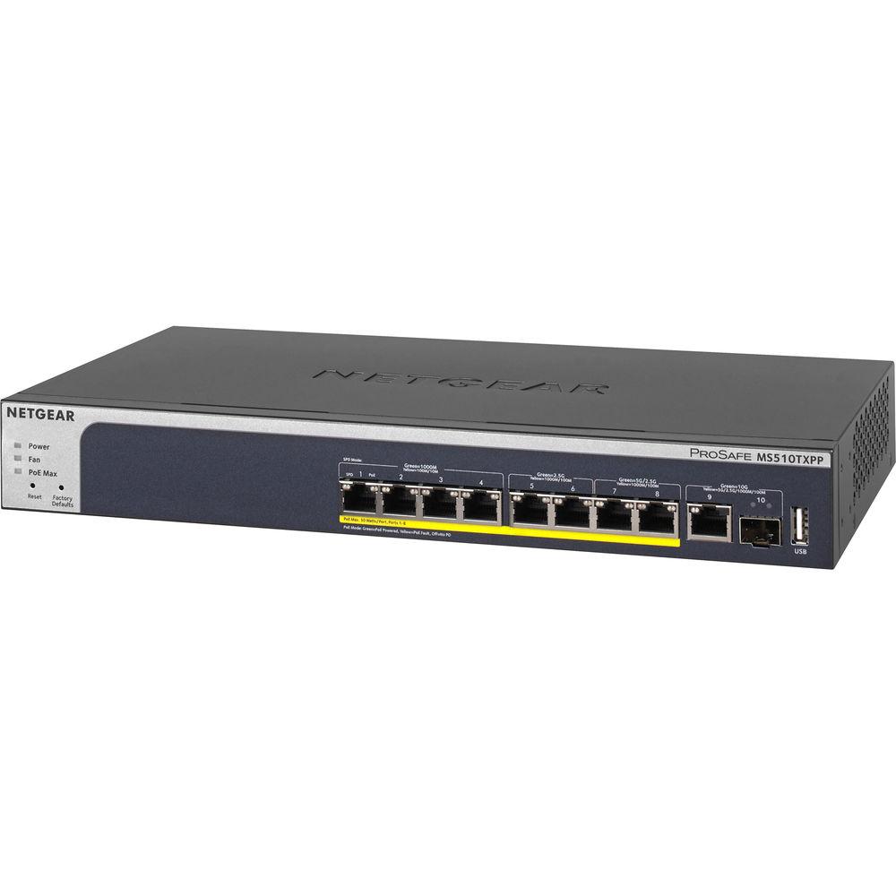 Netgear MX510TXPP 8 Port Gigabit PoE Managed Switch