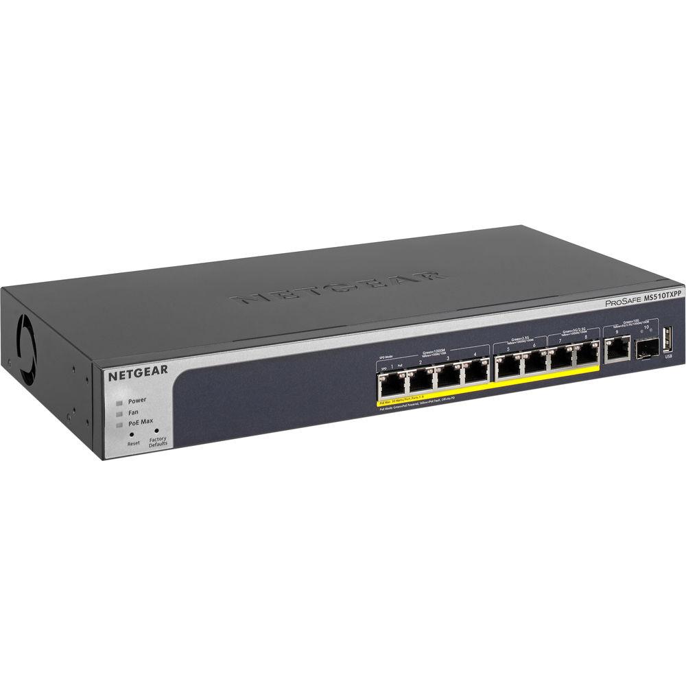 Netgear MX510TXPP 8 Port Gigabit PoE Managed Switch